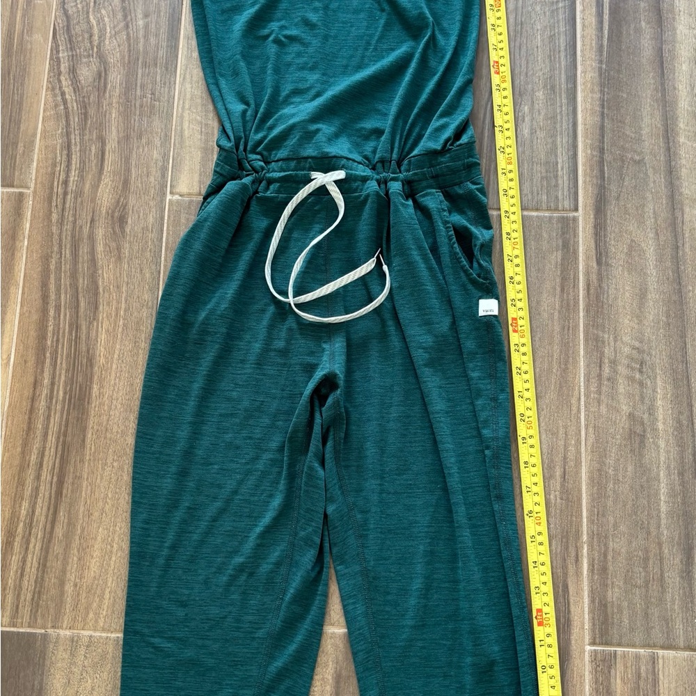 Vuori Deep Teal Jumpsuit